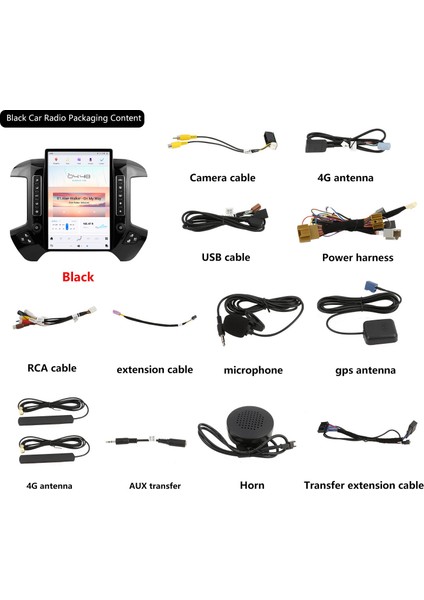 Chevrolet Silverado 2014-2018 Android Auto Carplay Navigasyon Multimedya Sistemi fırsatları