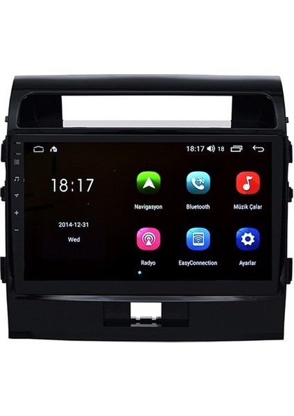 Toyota Landcruiser 2011/2015 10 ''inç Navigasyon Multimedya Sistemi