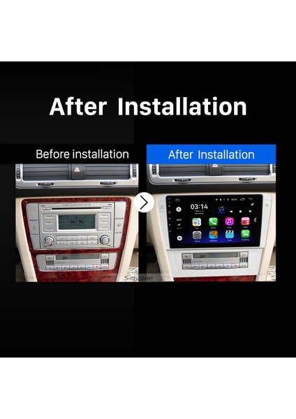 Volkswagen Passat B7 2009-2011 Android Auto Carplay Navigasyon Multimedya Sistemi