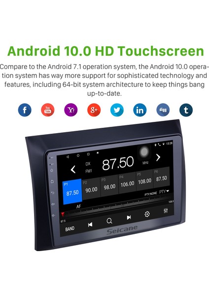 Isuzu D-Max 2008-2011 Android Auto Carplay Navigasyon Multimedya Sistemi fırsatları