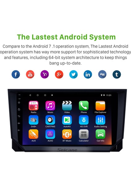 Seat Ibiza 2018 Android Auto Carplay Navigasyon Multimedya Sistemi fırsatları