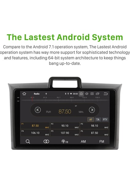Toyota Corolla Axıo Fıelder 2015 Android Auto Carplay Navigasyon Multimedya Sistemi