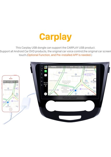 Nissan Qashqai 2012-2017 Android Auto Carplay Navigasyon Multimedya Sistemi fiyatları