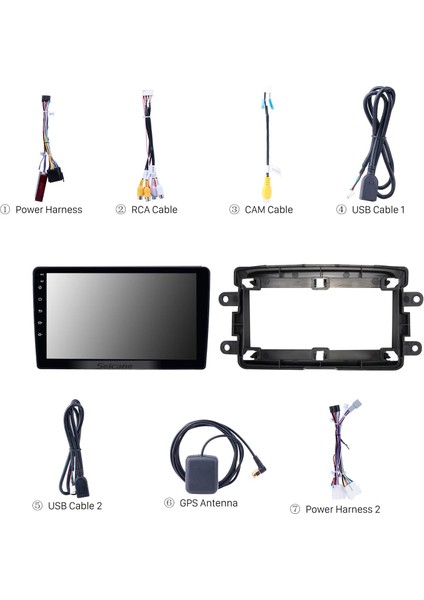 Renault Duster 2014-2018 Android Auto Carplay Navigasyon Multimedya Sistemi indirimleri