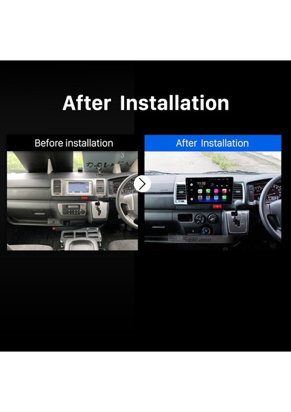 Toyota Hıace 2010-2018 Android Auto Carplay Navigasyon Multimedya Sistemi indirimleri