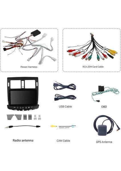 Toyota Crown 2010-2013 Android Auto Carplay Navigasyon Multimedya Sistemi indirimleri