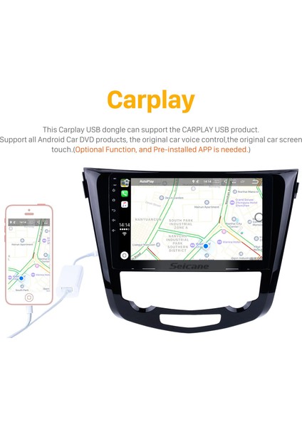 Nissan Qashqai X-Trail 2014 Android Auto Carplay Navigasyon Multimedya Sistemi fiyatları