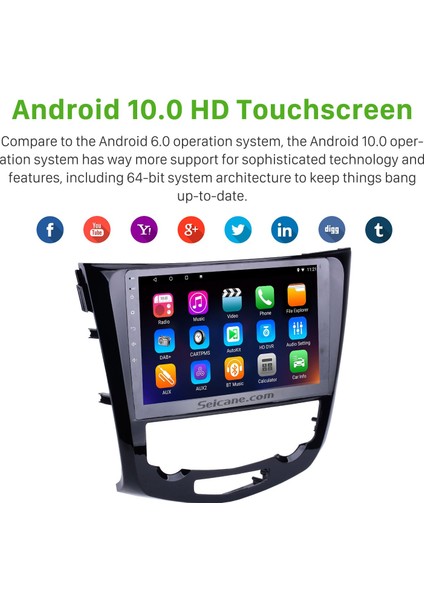 Nissan Qashqai X-Trail 2014 Android Auto Carplay Navigasyon Multimedya Sistemi fırsatları