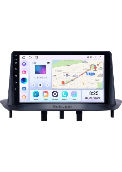 Renault Megane 3 Fluence 2008-2022 Android Auto Carplay Navigasyon Multimedya Sistemi