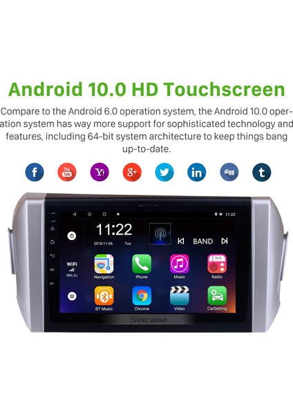 Toyota Innova 2015 Android Auto Carplay Navigasyon Multimedya Sistemi fırsatları