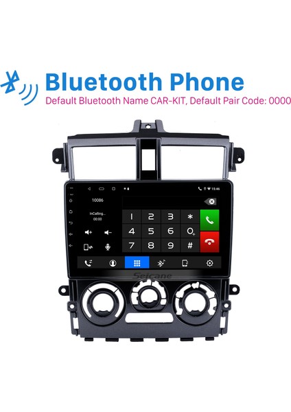 Mitsubishi Colt Plus 2007-2012 Android Auto Carplay Navigasyon Multimedya Sistemi modelleri