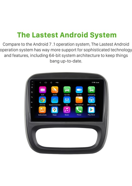 Renault Trafıc Opel Vıvaro 2014-2018 Android Auto Carplay Navigasyon Multimedya Sistemi modelleri