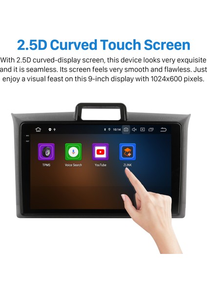 Toyota Corolla Axıo Fıelder 2015 Android Auto Carplay Navigasyon Multimedya Sistemi