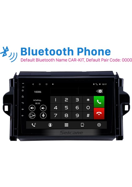 Toyota Fortuner/covert 2015-2018 Android Auto Carplay Navigasyon Multimedya Sistemi modelleri