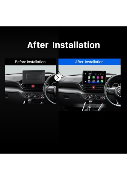 Toyota Raıze/perodua Atıva 2021 Android Auto Carplay Navigasyon Multimedya Sistemi indirimleri