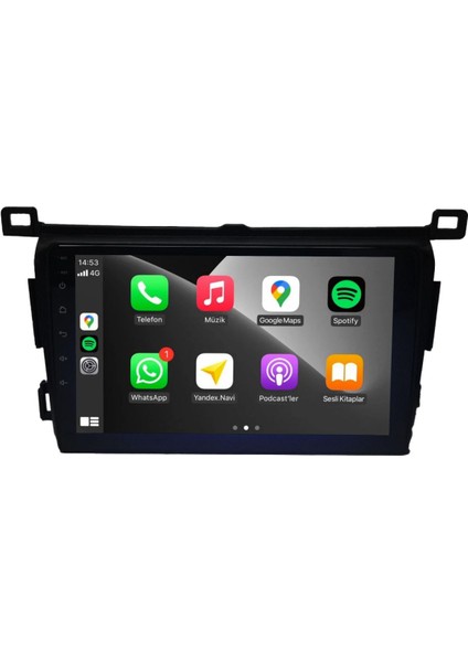 Toyota Rav 4 New 9''inç 2013/2018 Model Navigasyon Multimedya Sistemi