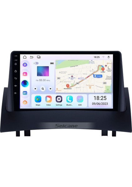 Renault Megane 2 2004-2008 Android Auto Carplay Navigasyon Multimedya Sistemi
