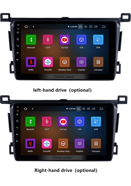 Toyota Rav4 2013-2018 Android Auto Carplay Navigasyon Multimedya Sistemi