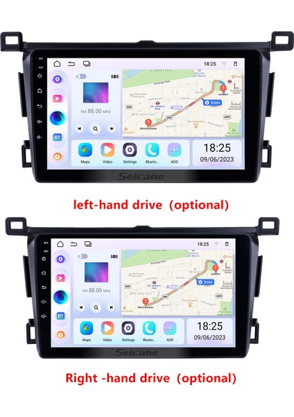 Toyota Rav4 2013-2018 Android Auto Carplay Navigasyon Multimedya Sistemi