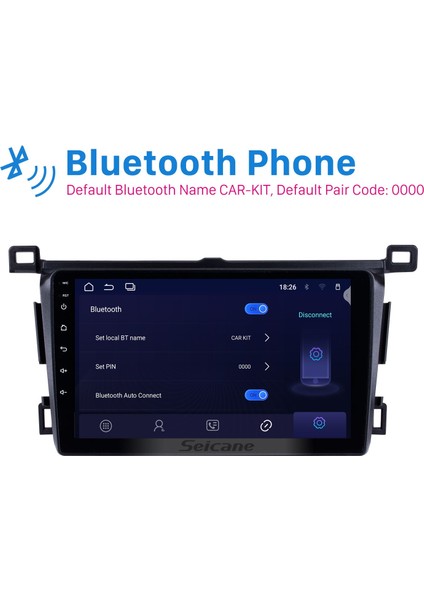 Toyota Rav4 2013-2018 Android Auto Carplay Navigasyon Multimedya Sistemi modelleri