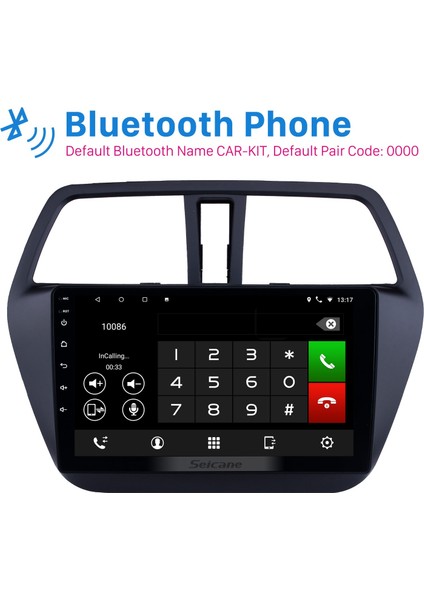 Suzuki S-Cross Sx4 2014-2017 Android Auto Carplay Navigasyon Multimedya Sistemi modelleri