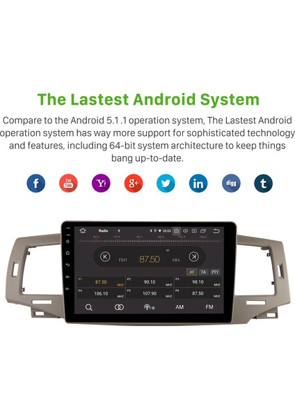 Toyota Corolla Rhd 2006 Android Auto Carplay Navigasyon Multimedya Sistemi indirimleri