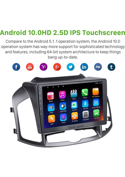 Chevrolet Captiva 2011-2017 Android Auto Carplay Navigasyon Multimedya Sistemi fırsatları