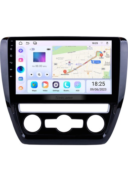 Volkswagen Sagıtar 2012-2015 Android Auto Carplay Navigasyon Multimedya Sistemi