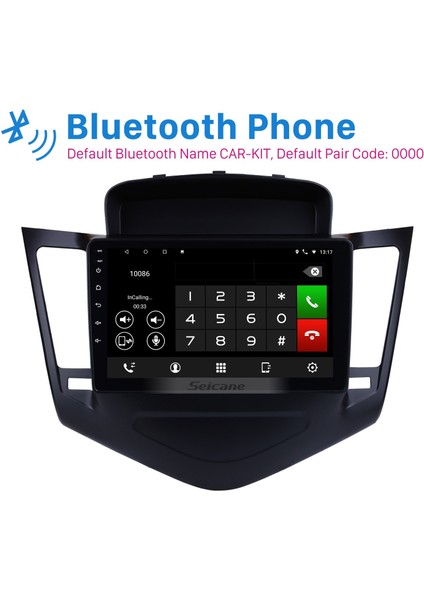 Chevrolet Cruze 2013-2015 Android Auto Carplay Navigasyon Multimedya Sistemi modelleri