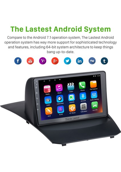 Ford Fiesta 2004-2014 Android Auto Carplay Navigasyon Multimedya Sistemi fırsatları