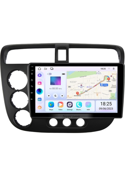 Honda Cıvıc Manual Ac 2005 Android Auto Carplay Navigasyon Multimedya Sistemi