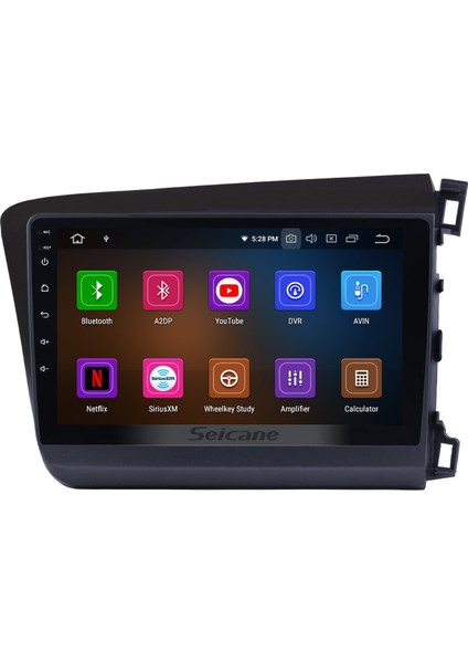 Honda Civic 2012 Android Auto Carplay Navigasyon Multimedya Sistemi