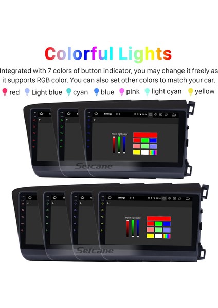 Honda Civic 2012 Android Auto Carplay Navigasyon Multimedya Sistemi fırsatları