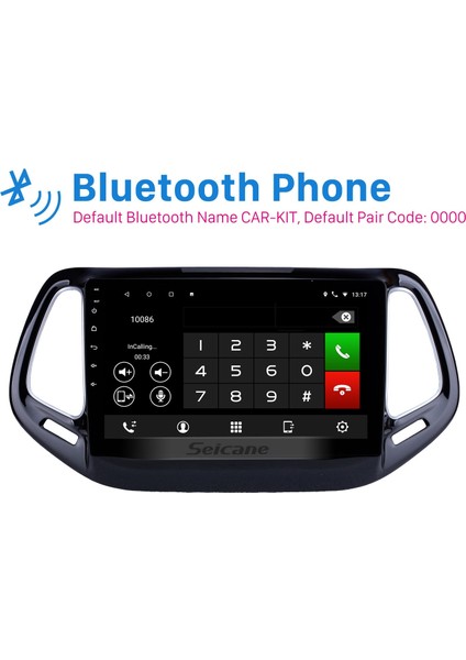 Jeep Compass 2017+ Android Auto Carplay Navigasyon Multimedya Sistemi modelleri