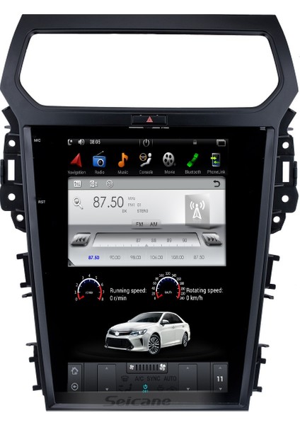 Ford Explorer TX4003 2014-2019 Android Auto Carplay Navigasyon Multimedya Sistemi