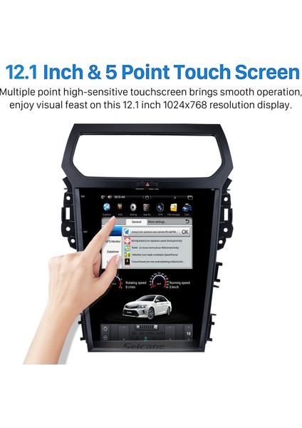 Ford Explorer TX4003 2014-2019 Android Auto Carplay Navigasyon Multimedya Sistemi indirimleri