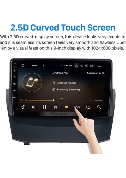 Ford Fiesta 2009-2014 Android Auto Carplay Navigasyon Multimedya Sistemi indirimleri