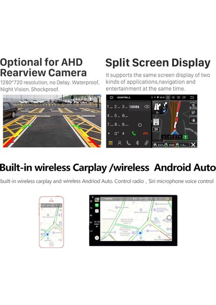 Infınıtı QX60 2017-2020 Android Auto Carplay Navigasyon Multimedya Sistemi