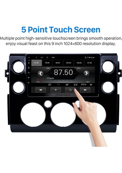 Toyota Fj Cruıser 2007-2018 Android Auto Carplay Navigasyon Multimedya Sistemi indirimleri