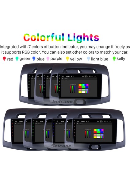 Hyundaı Elantra 2007-2011 Android Auto Carplay Navigasyon Multimedya Sistemi fırsatları