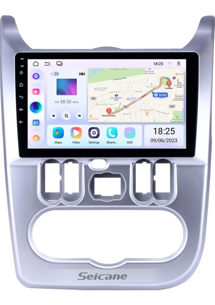 Renault Duster Logan I Sandero Lada Lergus Dacia Duster Nissan NP200 2009-2013 Android Auto Carplay Navigasyon Multimedya Sistemi