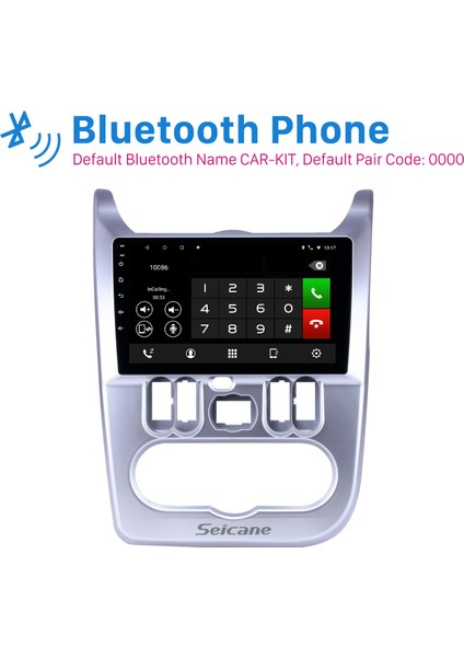 Renault Duster Logan I Sandero Lada Lergus Dacia Duster Nissan NP200 2009-2013 Android Auto Carplay Navigasyon Multimedya Sistemi modelleri