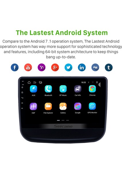 Chevrolet Chevrolet Equinox 2016-2018 Android Auto Carplay Navigasyon Multimedya Sistemi fırsatları