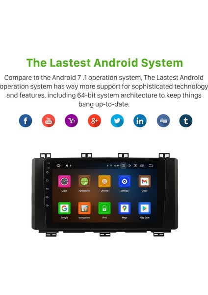 Seat Ateca 2016-2021 Android Auto Carplay Navigasyon Multimedya Sistemi