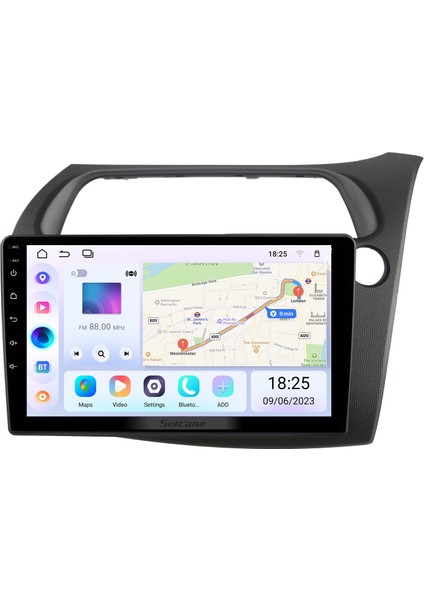Honda Civic Avrupa 2005 Android Auto Carplay Navigasyon Multimedya Sistemi