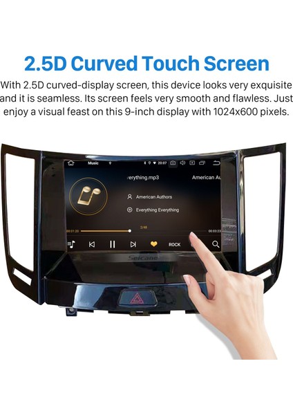 Infınıtı FX35/FX37 2013 Android Auto Carplay Navigasyon Multimedya Sistemi