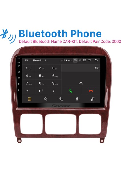 Mercedes-Benz S-Class W220 S280 S320 S350 S400 S430 S500 1998-2005 Android Auto Carplay Navigasyon Multimedya Sistemi fırsatları