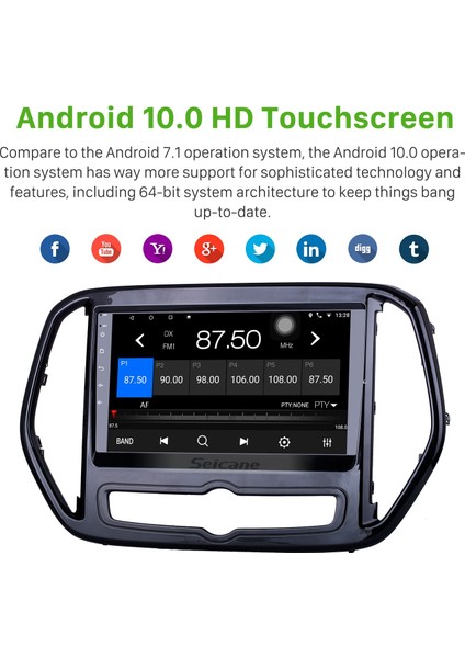 Chery Jetour X70 2019-2020 Android Auto Carplay Navigasyon Multimedya Sistemi fırsatları