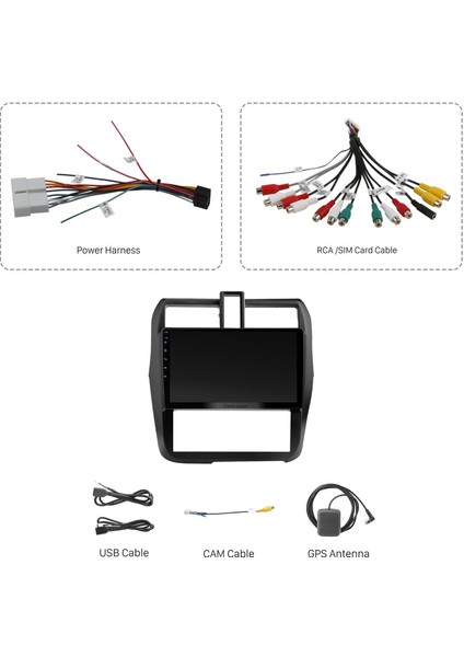 Chevrolet N300 Android Auto Carplay Navigasyon Multimedya Sistemi indirimleri