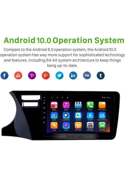 Honda City 2014-2017 Android Auto Carplay Navigasyon Multimedya Sistemi fırsatları